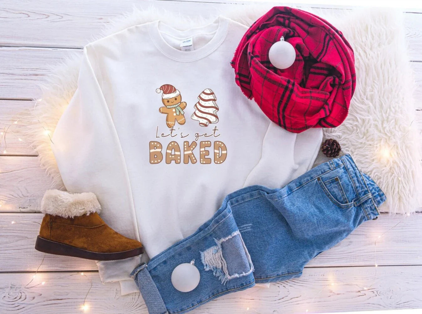 Gingerbread Christmas Matching Lover Apparel Hoodie