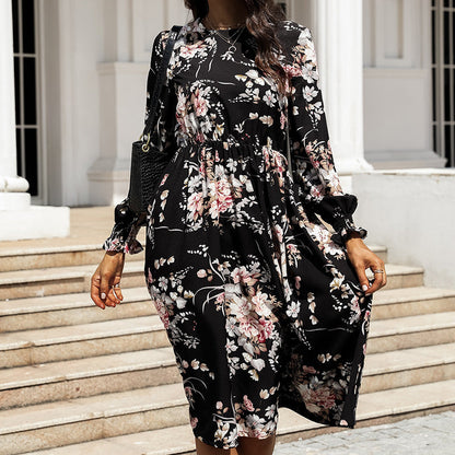 Jeha Floral Tie Dress - SALE