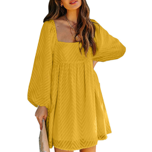 Sunroom Cotton Lace Dress - Marigold