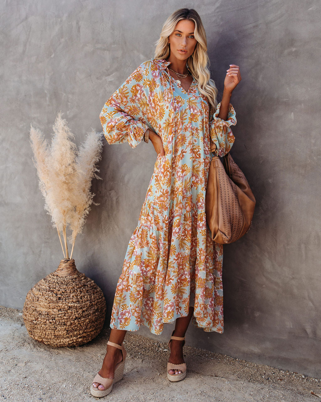 Sutherland Floral Boho Dress