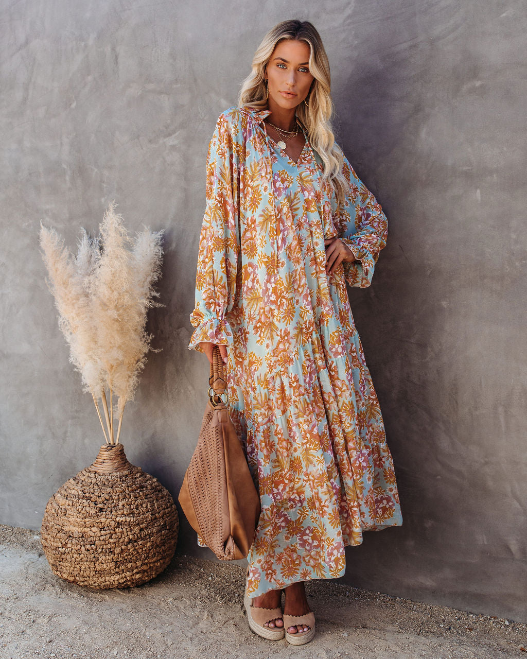 Sutherland Floral Boho Dress